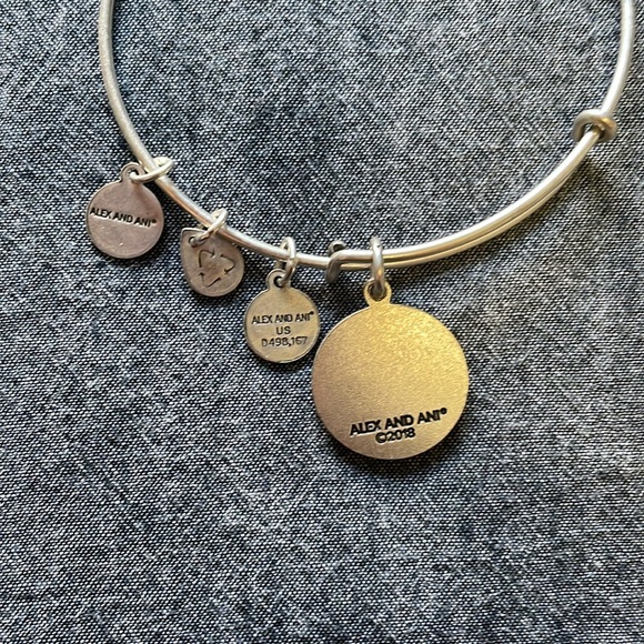 Alex and Ani silver Alaska charm stacker. - Picture 3 of 3